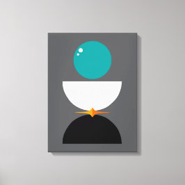 Körpergewicht Leinwanddruck