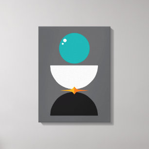 Körpergewicht Leinwanddruck