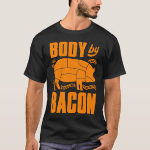 Körpergewicht nach Bacon Frauen Cooler Feinschmeck T-Shirt