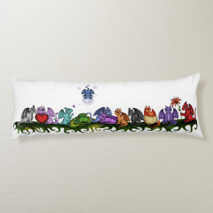 Körperkissen vieler niedliches Drachen