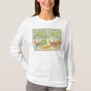 Körperliche Eigenschaften Europas u. Bevölkerung T-Shirt