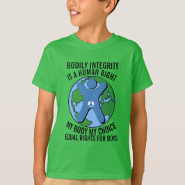 Körperliche Integrität - Gleichberechtigung für de T-Shirt