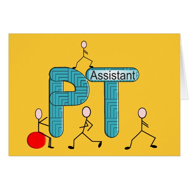 Körperliche Therapie-Assistenten-Geschenke (Vorderseite (Horizontal))