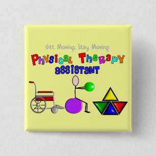Körperliche Therapie-behilfliche Button