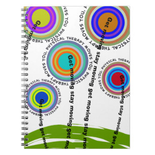 Körperliche Therapie-künstlerische Geschenke Notizblock