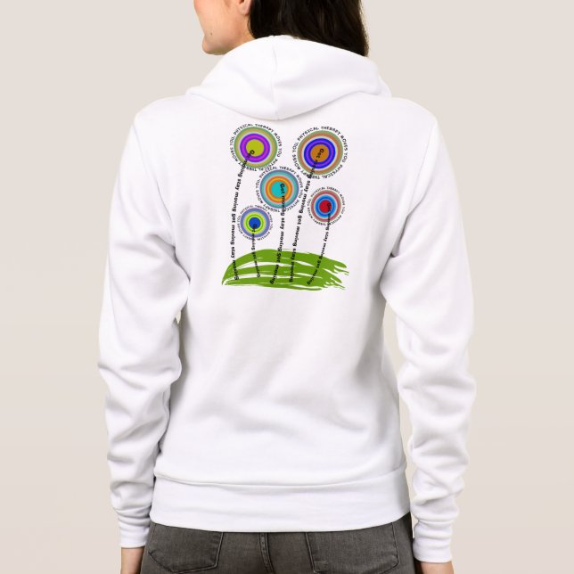 Körperliche Therapie-ZipHoodie II wunderlich Hoodie (Rückseite)