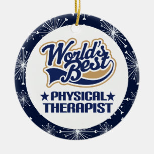 Körperlicher Therapeut-Geschenk-Verzierung Keramikornament