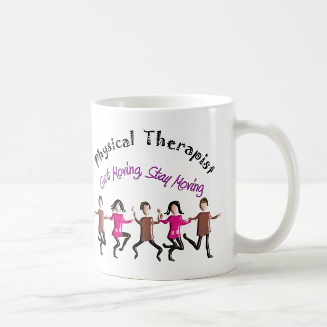 Körperlicher Therapeut-Geschenke "Get beweglich, Kaffeetasse (Rechts)