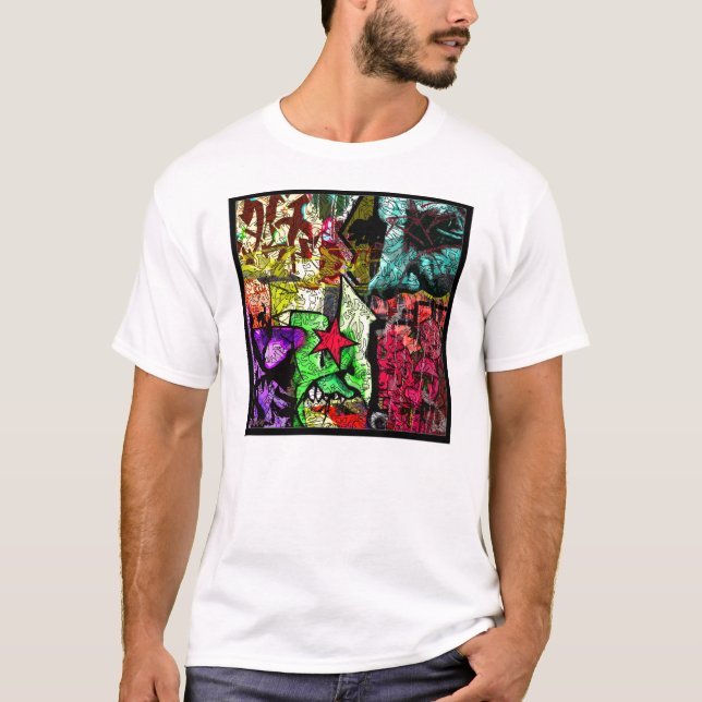 körperliches Graffiti-Shirt T-Shirt (Vorderseite)