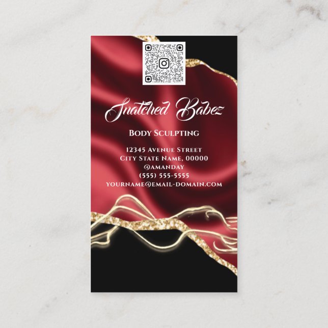 Körpermassage Bildhauerei Logo Gold WELLNESS-CENTE Visitenkarte (Rückseite)