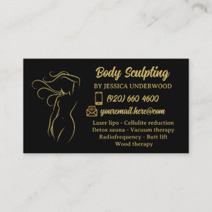 Körpermodellierung Wellness Kosmetik Beauty Wellne Visitenkarte