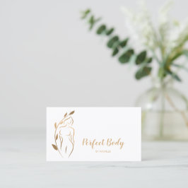 Körpermodellierung Wellness Kosmetik Schönheitspfl Visitenkarte