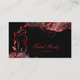 Körpermodellierung Wellness Kosmetik Schönheitspfl Visitenkarte