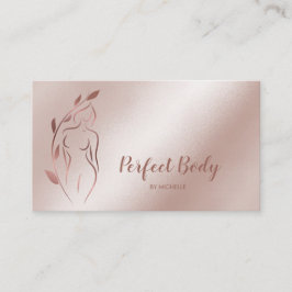 Körpermodellierung Wellness Kosmetik Schönheitspfl Visitenkarte