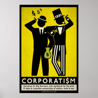 Korporatismus Poster