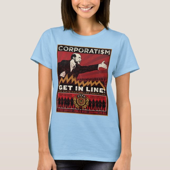 Korporatismus-Shirt T-Shirt (Vorderseite)