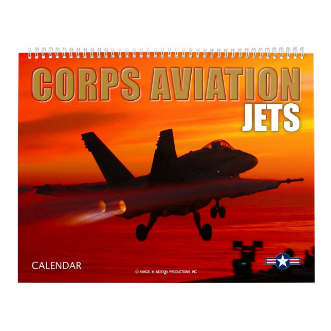 KORPS-LUFTFAHRT - JETS-KALENDER KALENDER (Titelbild)