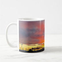 Korralschlund bei Sonnenuntergang Tasse