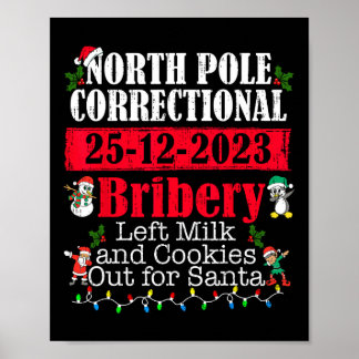 Korrekte Bestechung am Nordpol Verlassen Milchkeks Poster