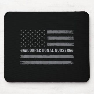 Korrektive Krankenversicherung - US-Flagge Vintage Mousepad