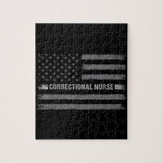 Korrektive Krankenversicherung - US-Flagge Vintage Puzzle