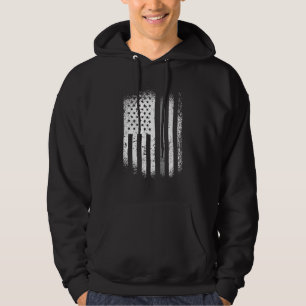 Korrektor American Flag Thin Silver Lin Hoodie