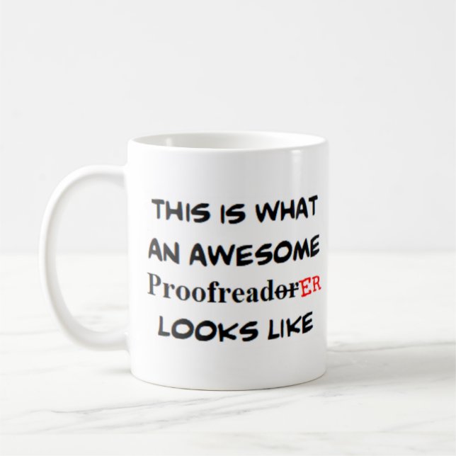 Korrektor, phantastisch kaffeetasse (Links)