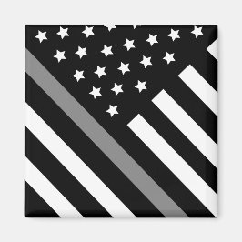 Korrektor Schwarz-Grau-Flag-Magnet Magnet