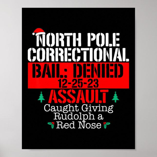 Korrektur am Nordpol, die Rudolph Matching Fa. Poster (Vorne)