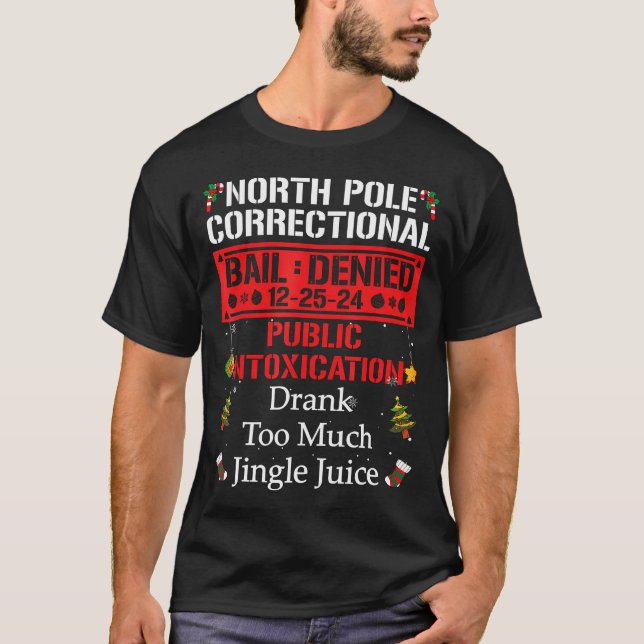 Korrektur am Nordpol zu viel Jingle Juic T-Shirt (Vorderseite)