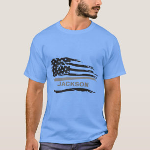 Korrektur des Grunge Flag-T - Shirt