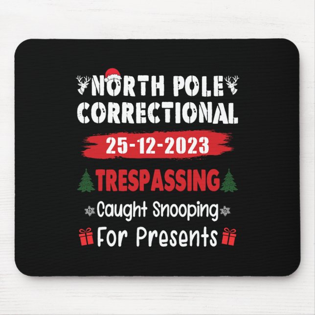 Korrektur des Nordpol-Rhythmus Mousepad (Vorne)