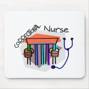 Korrektur (Gefängnis-Gefängnis-) Krankenschweste Mousepad