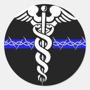 Korrektur-Krankenschwester Runder Aufkleber