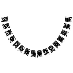 Korrektur-Officer dünne Silber-Linie Werbeaktion Wimpelkette