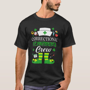 Korrektur Patricks Nurse Crew St Patrick Day Le T-Shirt