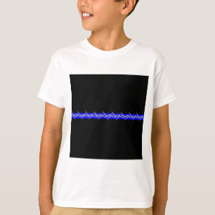 Korrektur-Stacheldraht Blue Line T-Shirt