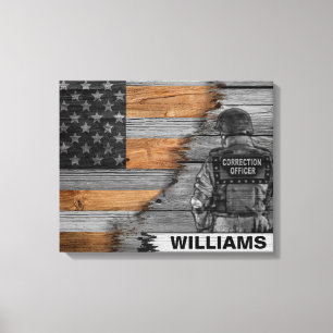 Korrekturreferent mit Namen Canvas Print Leinwanddruck