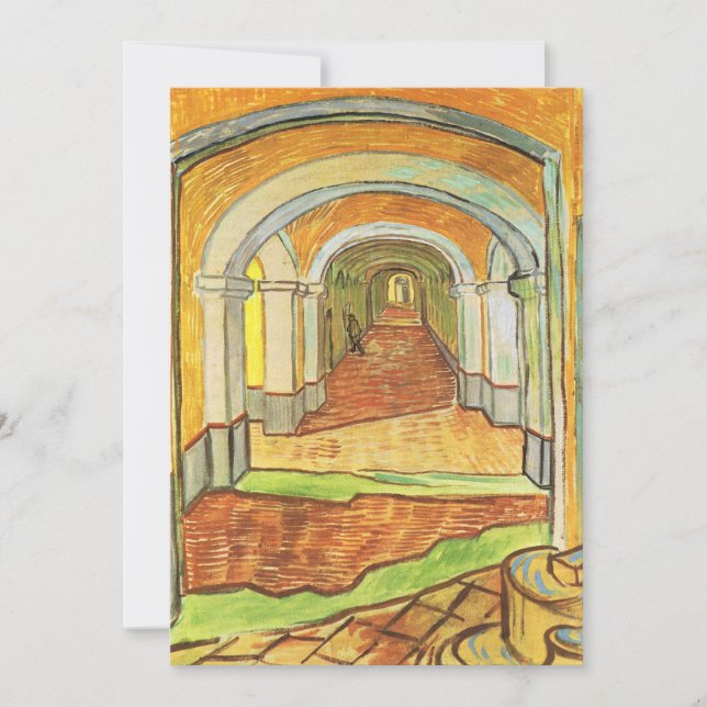 Korridor von St. Paul Asylum (Vincent van Gogh) (Vorderseite)