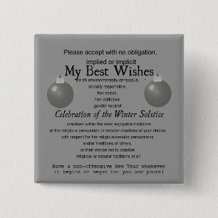 Korrigieren Sie politisch - den Gruß der sicheren Button