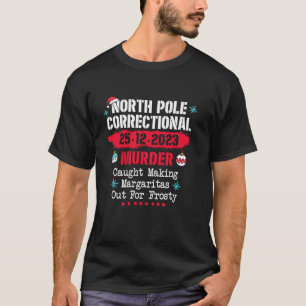 Korrigierender Mord am Nordpol wird gefangen und m T-Shirt