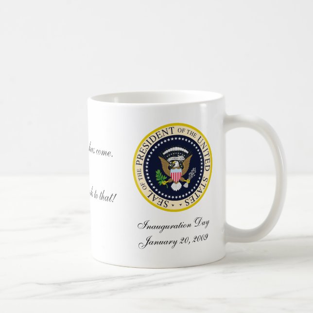 korrigierte Version Obama-Tasse Kaffeetasse (Rechts)