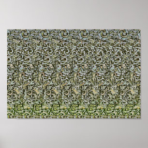 Korrodierter Sound - Versteckter 3D-Druck Poster