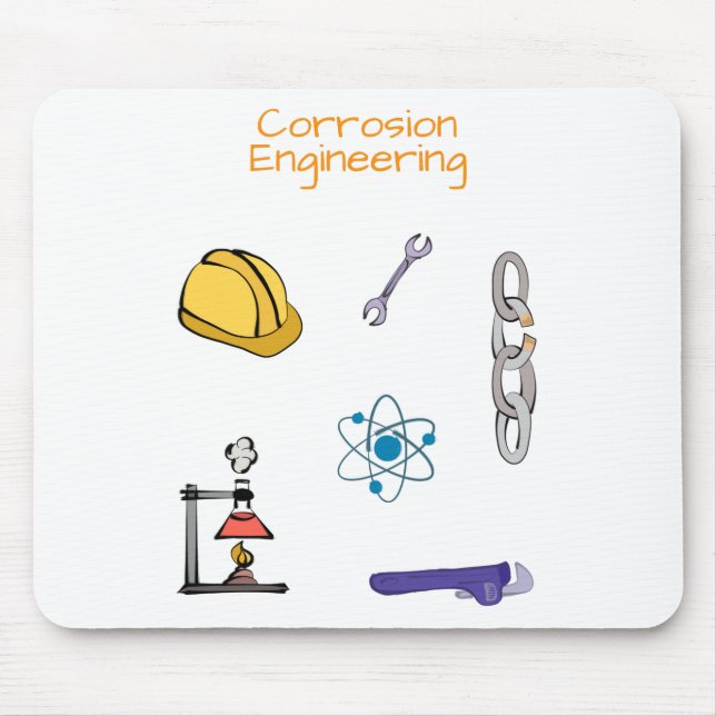 Korrosionsingenieur Chemieingenieurwesen Mousepad (Vorne)
