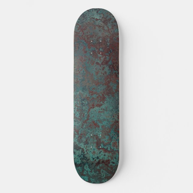 Korrosionsschutz-Skateboard "Kupfer" Skateboard (Vorderseite)
