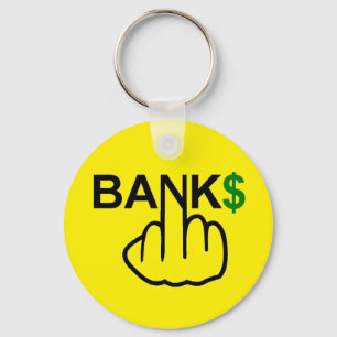 Korrupte Schlüsselkettenbanken Schlüsselanhänger