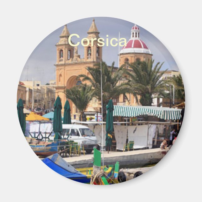 Korsika-France-Magnet Magnet (Vorne)