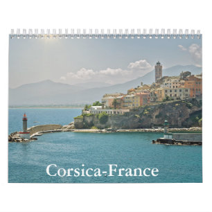 Korsika-Frankreich-Kalender Kalender
