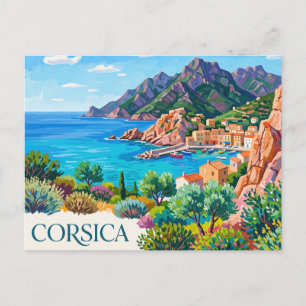Korsika Frankreich Postkarte