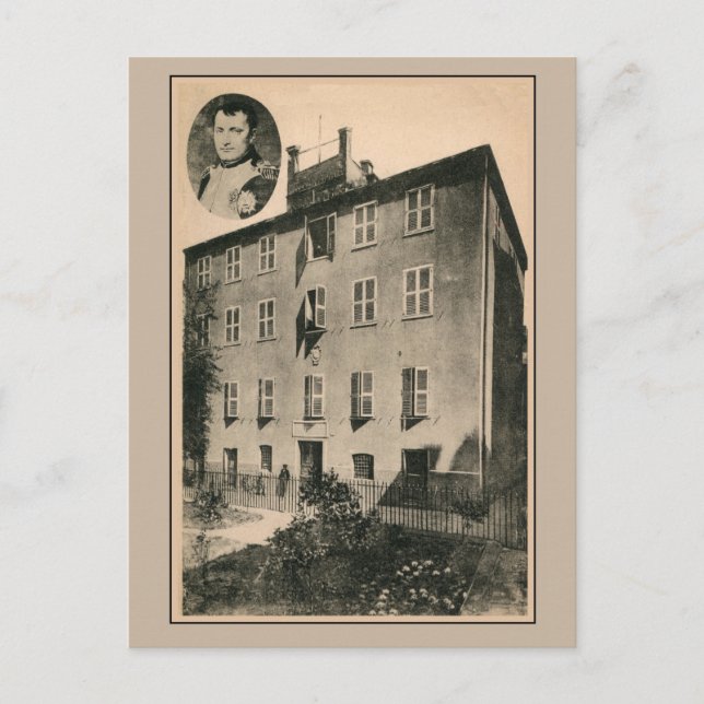 Korsika, Geburtsort von Napoleon Postkarte (Vorderseite)
